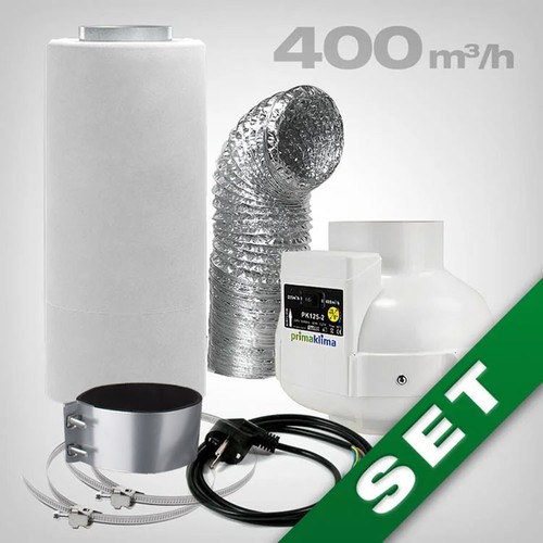 Abluftset 250pro 125mm - 125mm,
