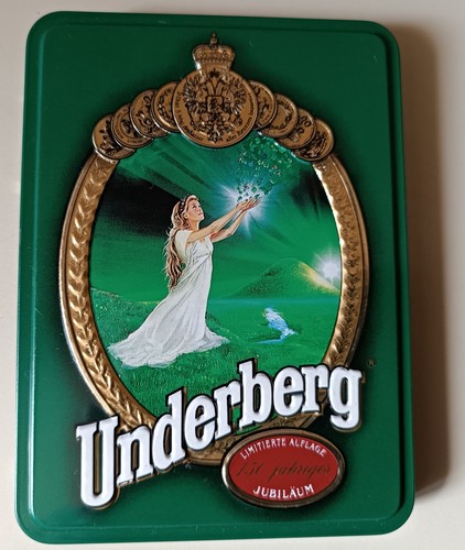 Blechdose underberg 1996 - blechdose,