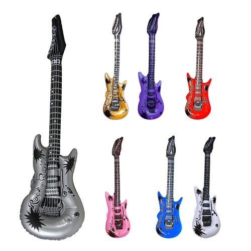 Aufblasbare luftgitarre - aufblasbare, –