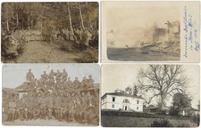 4x Foto-AK Stara Wieś (Wilamowice) Polen Russland Ostfront Wilka Syrovátka 1917