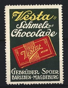 Reklamemarke barleben gebr - reklamemarke, barleben,