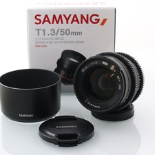 Samyang Cine Lens T1,3/50mm für MFT
