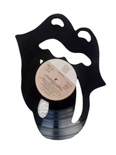 Hochwertig Vinyl LP Geschnitten Rolling Stone Deko Wanduhr Geschenkidee RockStar