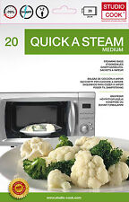 60 Dampf-Gar-Beutel für die