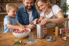 Schinkenkocher Set Edelstahl