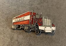 Peterbilt LKW Truck Brosche Pin Anstecknadel Abzeichen Emaille 40x23mm USA