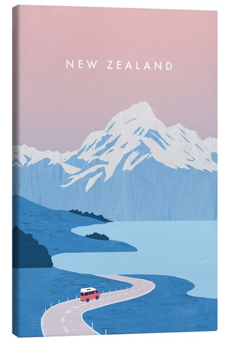 Leinwandbild neuseeland - neuseeland,
