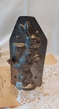 Rarität Schokoladenform Osterhase mit Korb verm.  Walter Berlin 1930