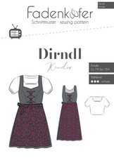 Schnittmuster mädchendirndl - schnittmuster,