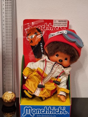 Monchhichi winter sport sky - winter,