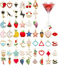 51 Stück Weinglas Anhänger -