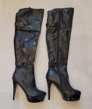 Elegante  Overkneestiefel mit