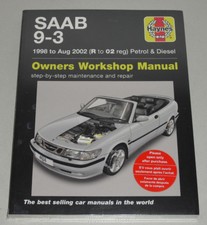 Reparaturanleitung Saab 9-3 Benzin + Diesel, incl. Cabrio, Baujahre 1998 - 2002