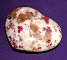 Herz Lepidolith, Madagaskar