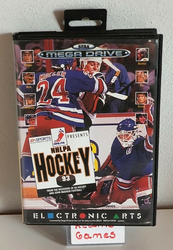 Sega mega drive spiel nhlpa - ,