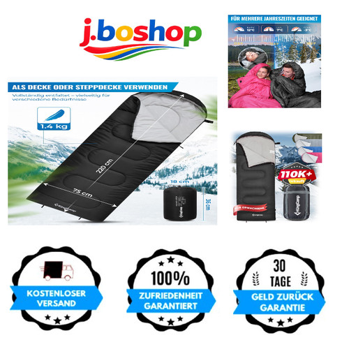 Kingcamp schlafsack flanell - schlafsack,