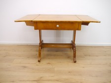 Biedermeier Schreibtisch Tisch Esstisch Birke Schublade Schellack um 1830