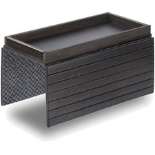 Sofatablett Bambus schwarz