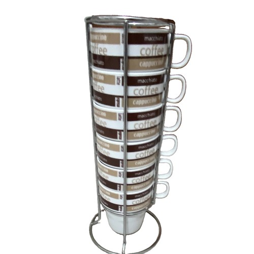 Stapelbaren kaffeetassen mit - 6,