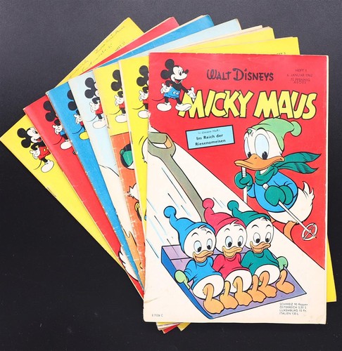 Micky maus 1962 comic heft - micky,