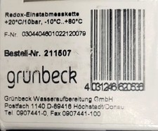 Redox Elektrode für Mess +