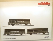 Märklin H0 46921 Rungenwagen-Set "Mannesmann" mit drei Wagen, KK   Y16