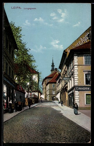Ansichtskarte leipa ceska - leipa,