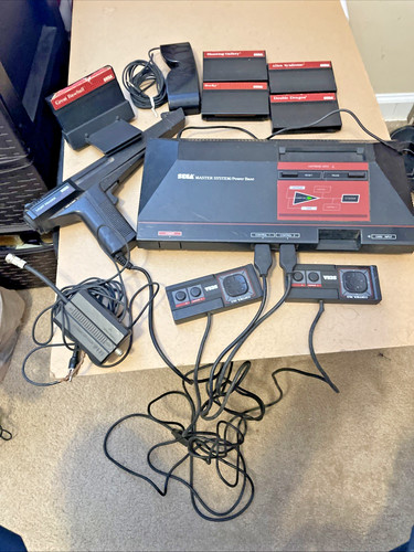 Sega master system console - system,