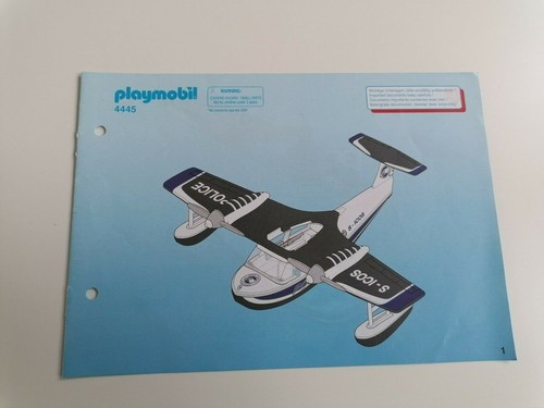 Playmobil 4445 nur bauplan - playmobil,