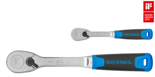 Steel reversible ratchet - steel,