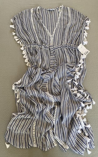 Blue island kleid strand cover - blue,