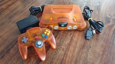 N64 Clear Fire Orange