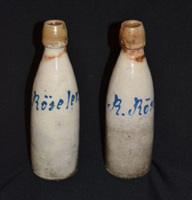 2 uralte, antike Bierflaschen