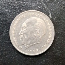 BRD 2 DM Konrad Adenauer 1969 J Deutsche Mark