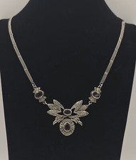 Art Deco Granat und Markasiten