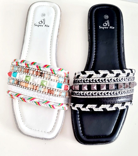 Damen pantoletten sommerschuhe - pantoletten,