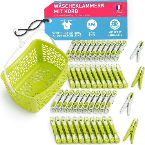 Wäscheklammern mit korb - mit, –