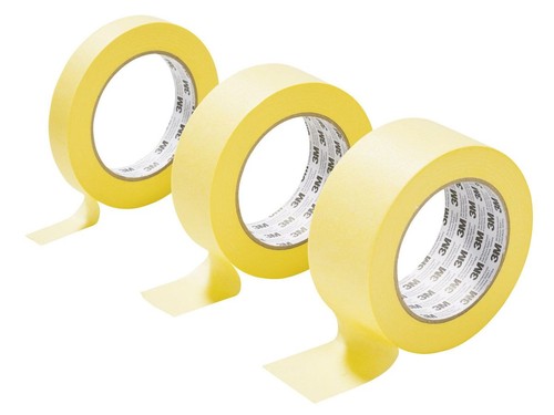 Rollen kreppband - rollen, 3m