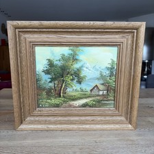 Ölgemälde Gerahmt Signiert