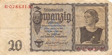 12 Reichsbanknoten