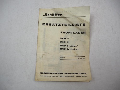 Original schäffer mark iii - mark,