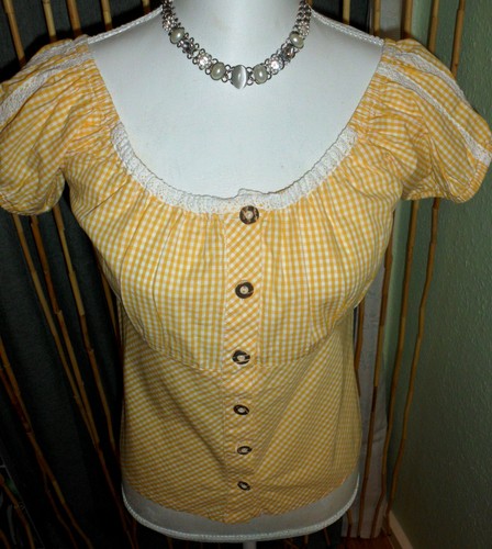 Rehlein dirndl bluse kurzarm - dirndl,