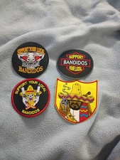 4 Pc Bandidos Support Patches