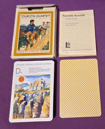 Ddr touristik quartett für - ddr,