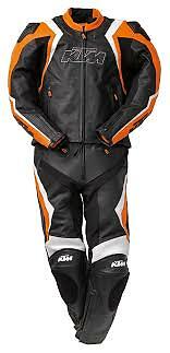Ktm racing motorrad - ktm, lederkombi
