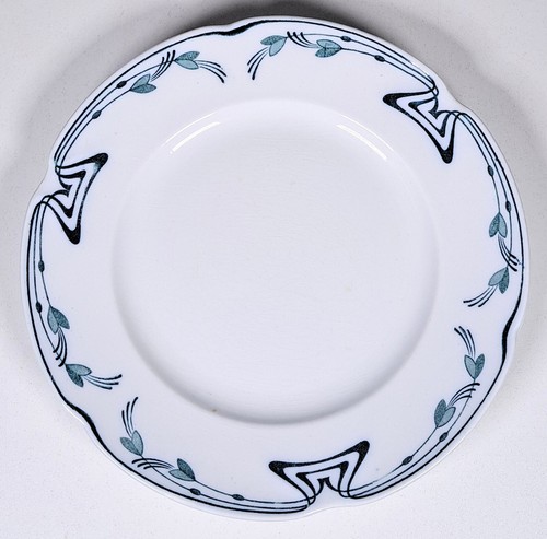 Jugendstil speiseteller - v&b, jugendstil,