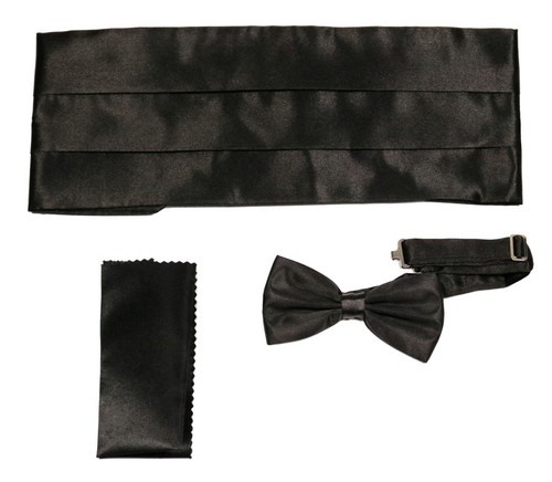 Kummerbund+Fliege+Einstecktuch