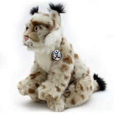Kuscheltier Luchs sitzend 23