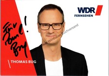 Original Autogramm Thomas Bug WDR 2 /// Autogramm Autograph signiert sign 346622