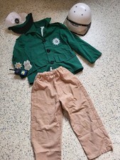 POLIZEI ?‍♂️ GRÖßE 116   Oberteil, Hose   Plus  Helm JUNGEN FASCHING KOSTÜM